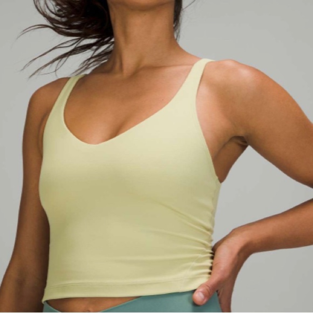 Lululemon Align Tank Top in Dew Green